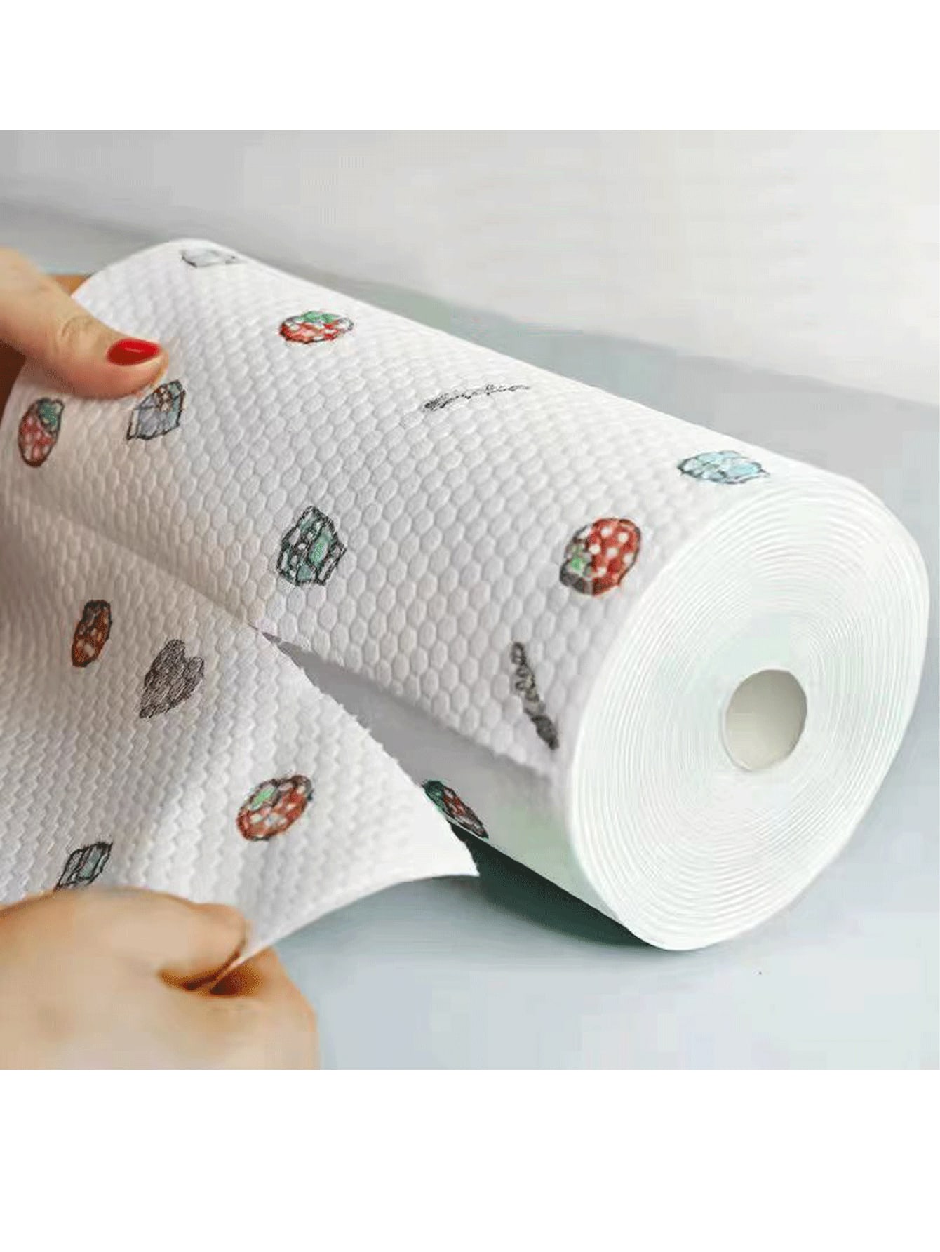 50/100/200 Kitchen Paper Towels, Made Of Super Soft Non-Woven Fabric, Suitable For Kitchens, Bathrooms, Outdoors, And Perfect Christmas Party Cleaning