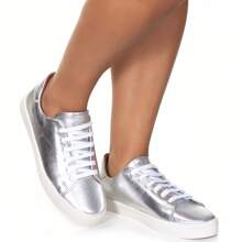 Alice Monteiro 25000 Women's Sneakers, Comfortable For Everyday Use - Bạc - Xem 1