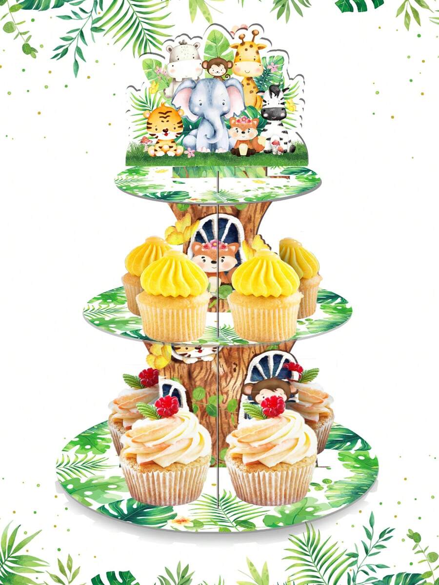 3Tier Cake Stand, Cake Rack, Dessert Tray, Birthday Party Decor