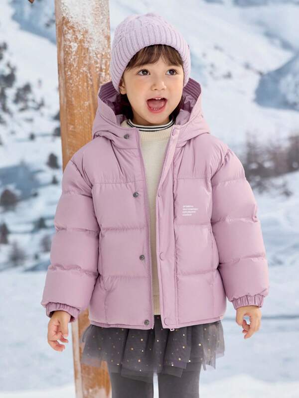 Balabala Daunenjacke für Tween Mädchen, Jungen-Winterjacke, Baby Dicke Jacke für Eltern und Kind