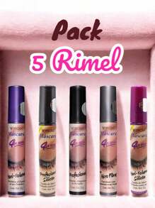 Pack Prosa 5 Rimels Mascara para Pestañas Deny Toys - Multicolor - Ver 3