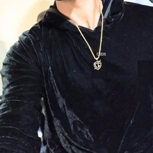 Shield Of Faith Protection Pendant And Chain Silver Gold Stainless Steel Does Not Lose Color Promotion Guarantee - Bạc - Xem 3