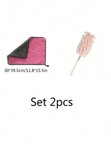 可伸缩除尘掸，防静电除尘掸，汽车除尘刷，家居清洁工具，清洁用品 - 均碼 - 查看 28