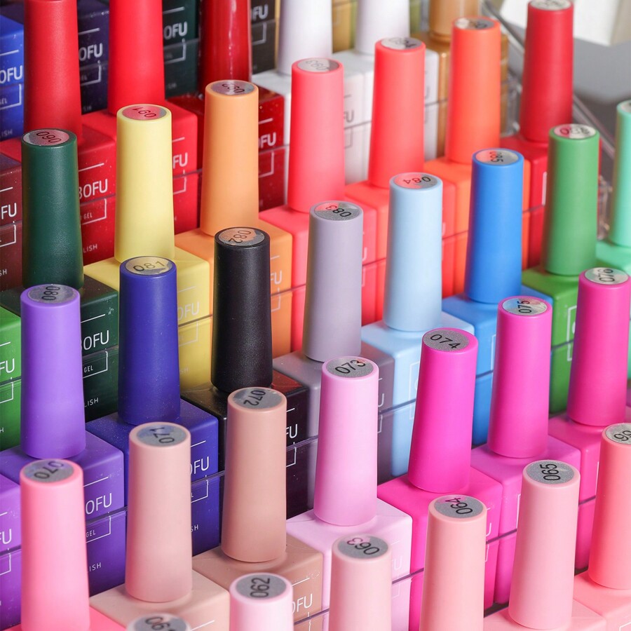 120pcs Set 15ml Gel Nail Polish Set 120 Color Series Fall Shine Finish