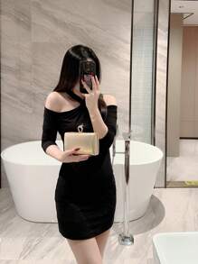 1件時尚極簡方盒晚宴包 奢華PU皮革派對包 歐美女性高端晚宴包 禮服搭配包 正式派對包 閃亮水鑽環扣裝飾派對包 浪漫婚禮包 新娘包 舞會手拿包 鏈條包 斜跨包 - 金色 - 查看 9