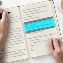 6 Pieces Guided Reading Strips/Colored Overlay/Highlight Strips/Highlighter/Bookmark/Assorted Colors Help With Dyslexia For Students And Teacher Supply Assistant - 6 Pcs Style B - View 7