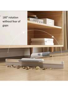 Silicone Magic Sweeper - Scrubbing And Mopping In One - Bathroom And Kitchen Floor Scrubber - Faster Drying Sweeper - Household Cleaning Tool - White - View 4