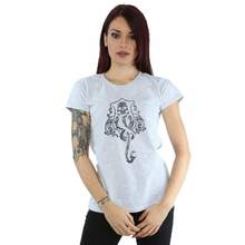 Harry Potter Womens/Ladies Dark Mark Cotton Logo T-Shirt (Sports Grey) - Sports Grey - View 2