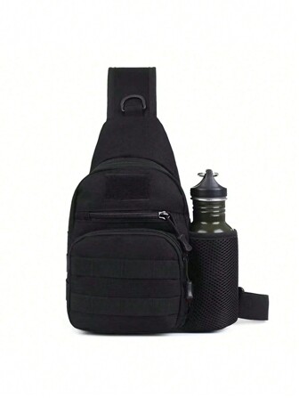 1 件牛津布运动拉链胸包斜挎包侧包单肩包旅行度假假期户外学院学校大容量情人节学院包夏季新生大学秋季圣诞节腰包旅行包单肩包冬季圣诞礼物腰包腰包拉链包笔记本电脑感恩节钱包包斜挎包骑行包黑色包徒步旅行礼物学生休闲趣味礼物侧包回到学校运动生活男士包包腰包春季学校用品