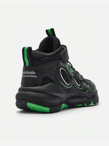 Balabala 儿童运动鞋男童篮球鞋2024新款透气 - 黑色 - 查看 5