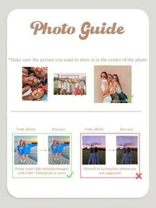 1pc Customizable Photo Blanket, Photo Collage Gifts For Pets, Custom Blankets With Pet Names