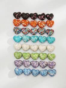 5 件 16 毫米彩色迪斯科球珠带直孔 - 非常适合 DIY 珠宝、手链、钥匙扣、串珠笔和圣诞装饰 - 彩色 - 查看 10