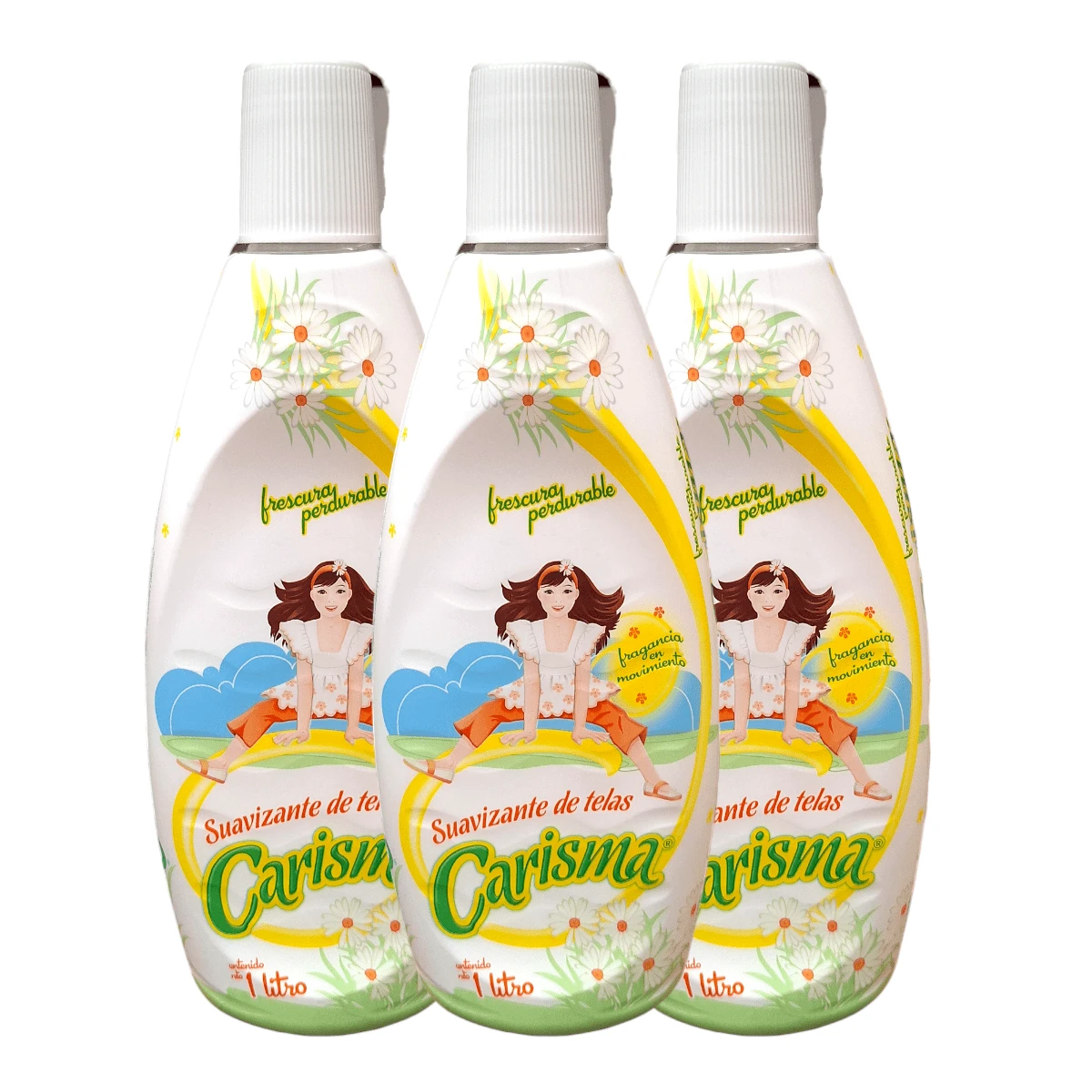 suavisante liquido carisma 3pzs de 1lt suavitel - Blanco - Ver 1