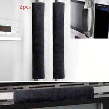 2 件装冰箱/烤箱/微波炉手柄盖，防滑防油，适用于双门冰箱，保护手柄、袋子、收纳袋、储物袋 - 多色 - 查看 15