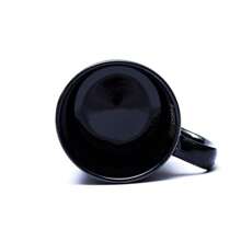 Taza de meme con monje meditando yoga - Taza de café de cerámica, Karma divertido,