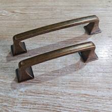 1pc Antique Retro Cupboard Pull Handles Zinc Alloy Wardrobe Kitchen Drawer Cabinet Door Handle Furniture Knobs Hole Distance 96mm/128mm/ Single Hole - Retro - View 8
