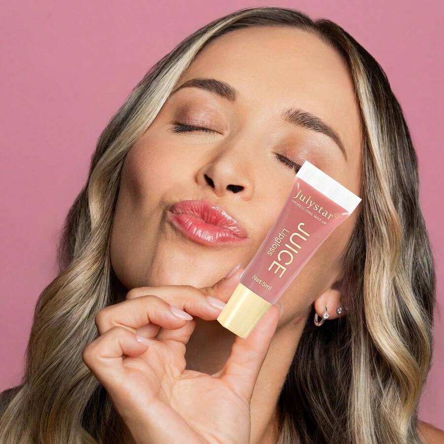 Son dưỡng môi dạng thạch Crystal Clear Jelly Lip Oil, dưỡng ẩm và làm