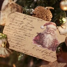 50 tờ/gói Giấy dán sổ lưu niệm chủ đề Giáng sinh, Giấy lót trang trí DIY, Quà tặng ngày lễ, Vật liệu dán thủ công, Lên kế hoạch sổ lưu niệm cá nhân, Đồ dùng văn phòng phẩm sáng tạo cho trường học - Màu Đỏ Sâu - Xem 7