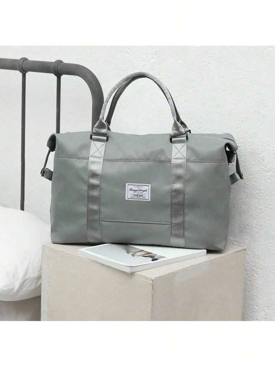 Women's Travel Bags Large Pink Oxford Waterproof CarryOn Baggage