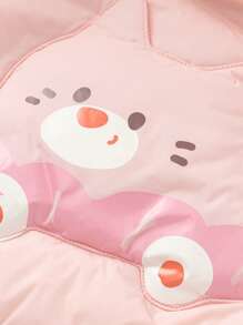 Balabala Chaqueta acolchada para bebé, cálida de invierno para niños y niñas, corta y linda