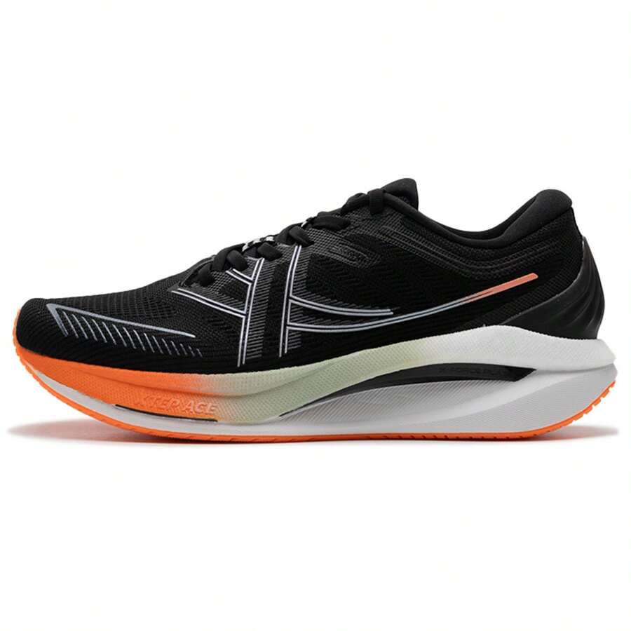 XTEP 坦程Max男子跑步鞋 輕便運動鞋男鞋 976119110063黑/銀色 - 黑/銀色 - 查看 1