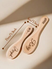 1 chiếc lược chải tóc khắc tên em bé/trẻ sơ sinh theo yêu cầu - Quà tặng độc đáo tùy chỉnh cho các bà mẹ mới sinh và trẻ sơ sinh, lông mềm, tay cầm tiện dụng, phù hợp cho bé trai và bé gái, quà tặng sáng tạo cho ngày lễ tình nhân đa chức năng, trang trí, chữ cái tinh tế, phong cách, thời trang cho bé, mềm mại, nhiều màu sắc, dễ thương, dễ thương, đáng yêu, độc đáo, kho báu tùy chỉnh, quà tặng cho bé, em bé dễ thương cho ngày thiếu nhi trở lại trường, quà lưu niệm tăng trưởng cho trẻ em tùy chỉnh, thoải mái dễ chịu - Màu Khaki - Xem 3
