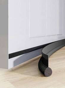 37.8in/96cm Energy-Saving Leather Door Seal - Windproof, Sound-Insulating Weatherstrip, Waterproof & Insect-Proof, Self-Adhesive Draft Stopper