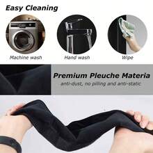 2 件装冰箱/烤箱/微波炉手柄盖，防滑防油，适用于双门冰箱，保护手柄、袋子、收纳袋、储物袋 - 多色 - 查看 8