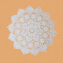 1pc Lace Embroidered Table Placemat, Decor Pad For Furniture, Photography Prop - Multicolor - View 18