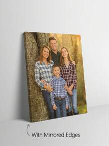 1pc Customizable Framed Canvas,Personalize With Your Photo, Perfect Gift For Family , Wall Art Home Decor, Valentine Day, Valentine Day Decor Gifts Birthday Graduation,Multi-Functional, ,Anti-Mold,Ornamental,Reusable,Exquisite,Stylish,High-Quality,Adorable,Modern,Custom,Unique,Personalized,Ideal Gifts For Him,Ideal Gifts For Her,Her,Boyfriend,Girlfriend,Dad,Mom,Family,Friends,Son,Daughter,Kids,For Anniversaries,For Birthdays,For Housewarming,For Graduation,Kitchen,Dining Room,Bedroom,Office,Living Room,Home,Garden,Tea Room,Home Decor