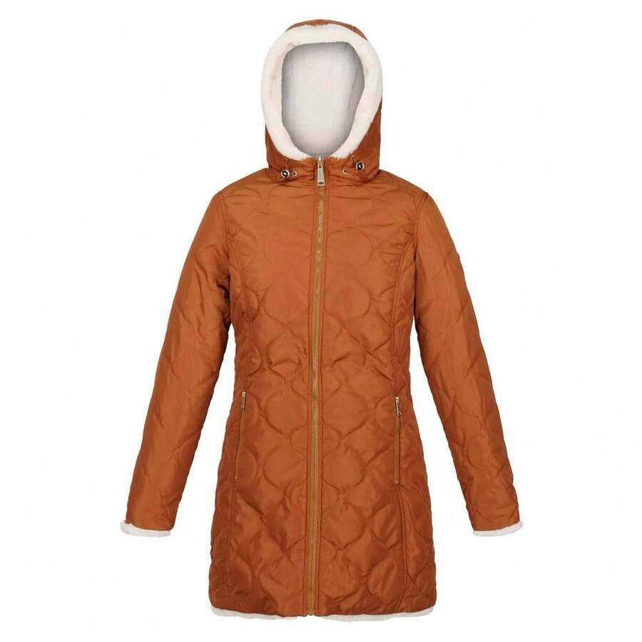 Regatta Womens/Ladies Caileigh Reversible Parka (Copper Almond) - 銅杏仁 - 查看 1