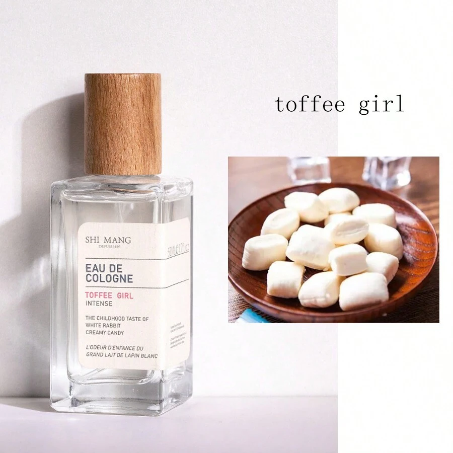 牛奶香氛她的牛奶香氛精致山茶花香水-清新持久的花香，适合日常使用多种香味任你选择桃子|牛奶饼干|檀木沉香||50ml男女都可以用中性香味 - 奶糖味的她 - 查看 1