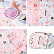 Boxed Stickers Retro Letters Light Retro Hand Tent DIY Material Decorative Self-Adhesive Stickers 52 Pieces Into - Mixing Colors - View 10