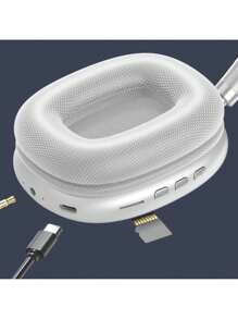 P9 Pro Max Subwoofer Bluetooth Headsets Wireless Headsets Bluetooth 5.0 Sports Headsets Bass Wireless Headsets - Blue - View 5