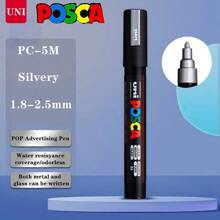 New Uni 壓克力麥克筆套組 PC-1M PC-3M PC-5M，防水不透明漆筆，超級漫畫塗鴉筆，美術用品文具，適用於木材、畫布、石頭、岩石藝術、玻璃、陶瓷表面，DIY 手作，開學季 - PC5M series - 查看 23