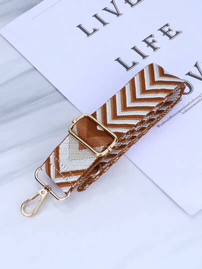 70cm-125cm Bag Accessories Bag Strap Adjustable Detachable Durable Replacement Fashionable Bag Part Webbing Embroider For Lady