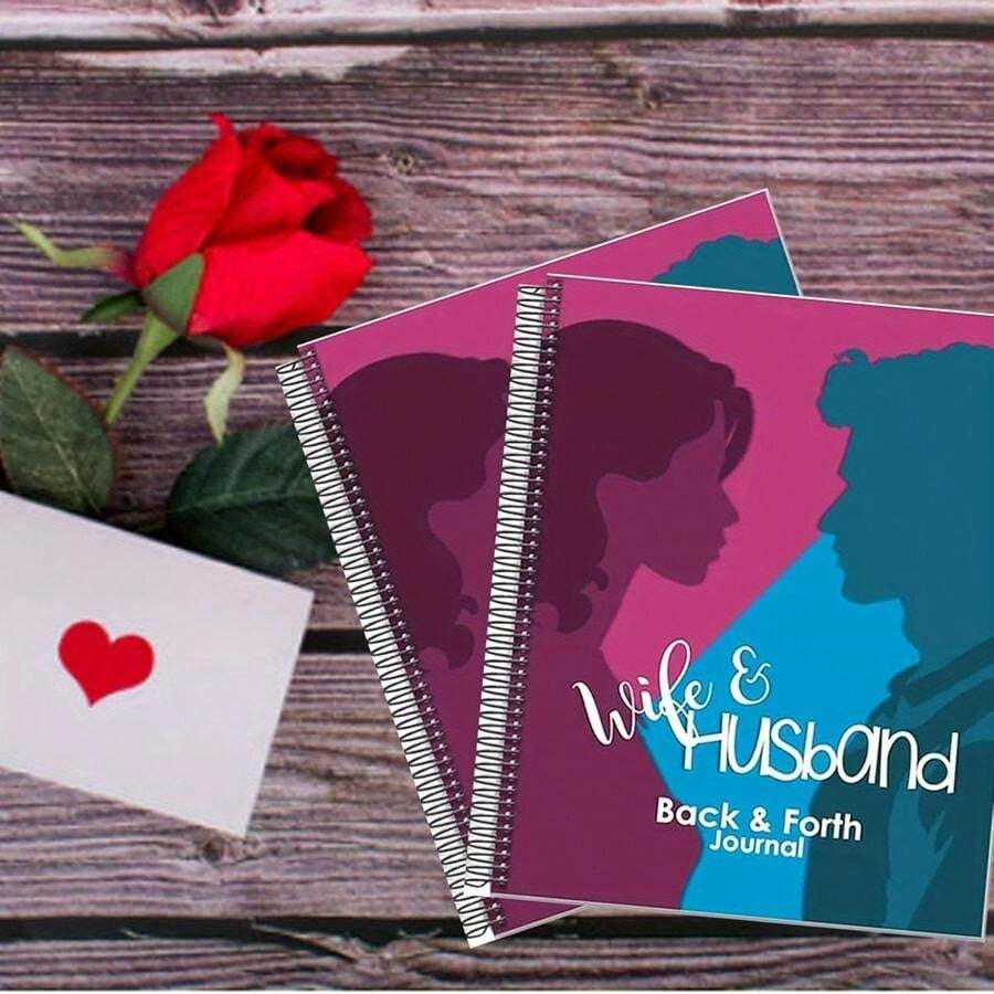 1Piece Set Of Couple's Back And Forth Diary Couple's Love Diary A