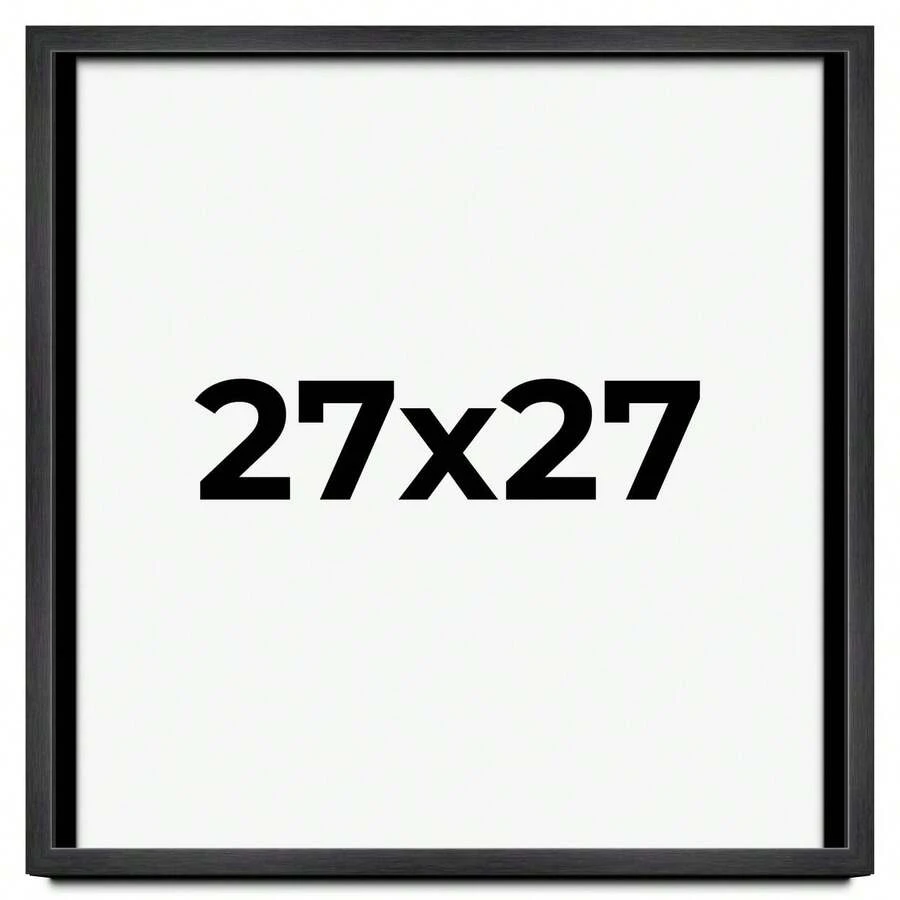 Custompictureframes.Com 27x27 Shadow Box 3/4" Depth Picture Frame UV Resistant Acrylic Available In 4 Finishes - 灰色 - 查看 1