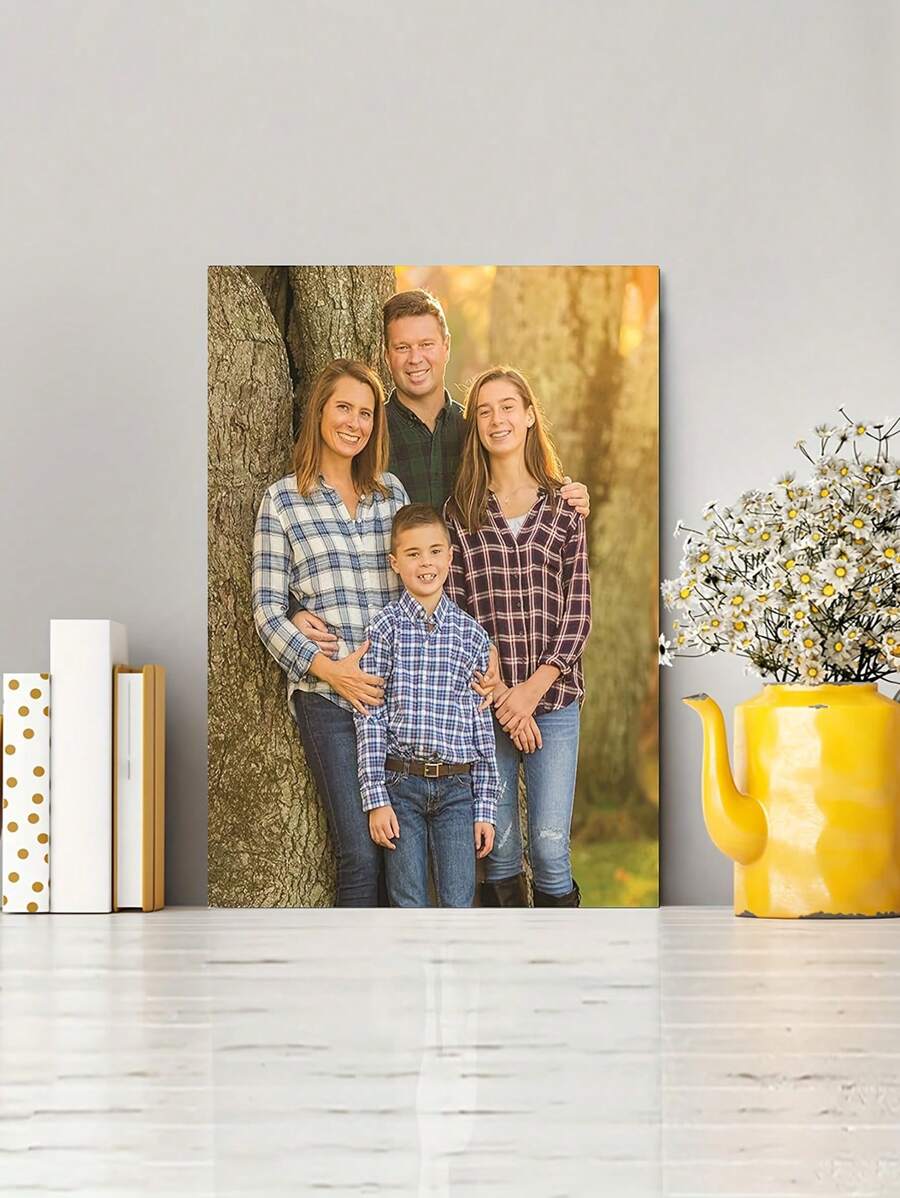 1pc Customizable Framed Canvas,Personalize With Your Photo, Perfect Gift For Family , Wall Art Home Decor, Valentine Day, Valentine Day Decor Gifts Birthday Graduation,Multi-Functional, ,Anti-Mold,Ornamental,Reusable,Exquisite,Stylish,High-Quality,Adorable,Modern,Custom,Unique,Personalized,Ideal Gifts For Him,Ideal Gifts For Her,Her,Boyfriend,Girlfriend,Dad,Mom,Family,Friends,Son,Daughter,Kids,For Anniversaries,For Birthdays,For Housewarming,For Graduation,Kitchen,Dining Room,Bedroom,Office,Living Room,Home,Garden,Tea Room,Home Decor