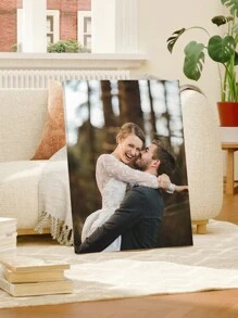 1pc Customizable Framed Canvas,Personalize With Your Photo, Perfect Gift For Family , Wall Art Home Decor, Valentine Day, Valentine Day Decor Gifts Birthday Graduation,Multi-Functional, ,Anti-Mold,Ornamental,Reusable,Exquisite,Stylish,High-Quality,Adorable,Modern,Custom,Unique,Personalized,Ideal Gifts For Him,Ideal Gifts For Her,Her,Boyfriend,Girlfriend,Dad,Mom,Family,Friends,Son,Daughter,Kids,For Anniversaries,For Birthdays,For Housewarming,For Graduation,Kitchen,Dining Room,Bedroom,Office,Living Room,Home,Garden,Tea Room,Home Decor