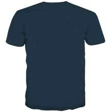 Pirate Costume Men Shirt Adult Funny 3D Print Graphics Novelty Clothing - Blue - View 2