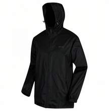 Mens Pack It III Waterproof Jacket (Black) - Black - View 3