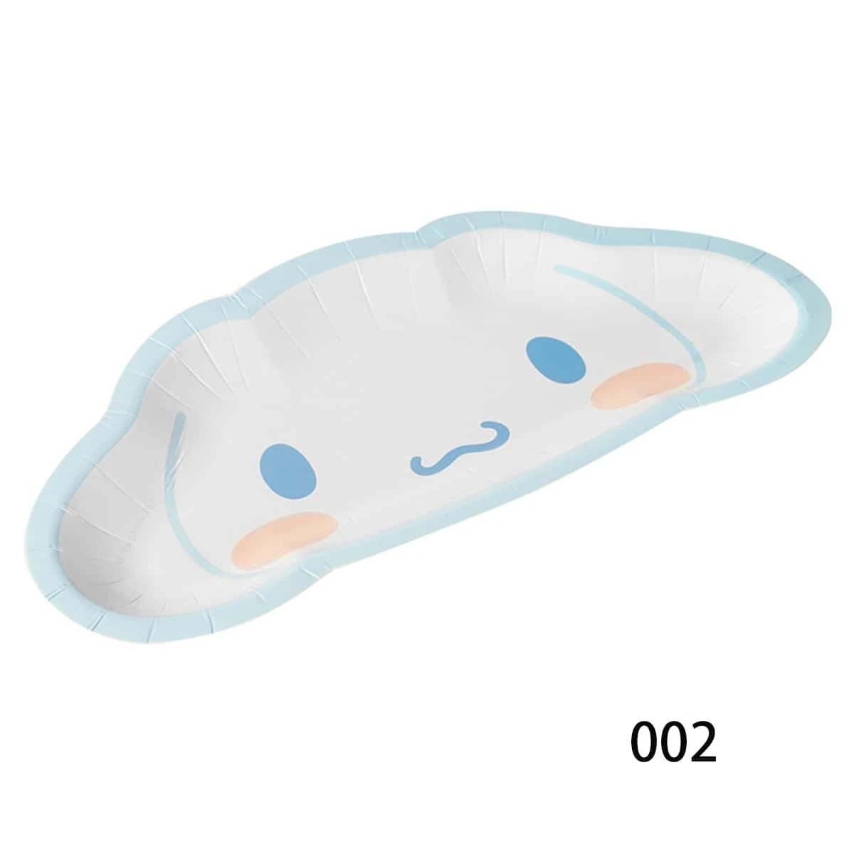 Cartoon Disposable Dinner Plates Cake Tableware Birthday Party Cute