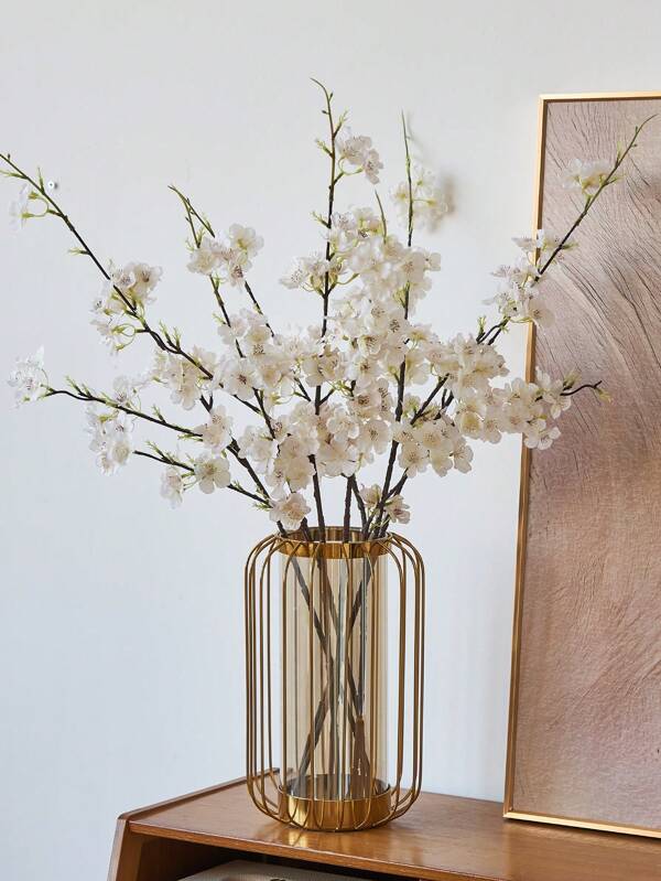 1 st. Pruimenbloesem Kunstbloemen Kersenbloesem Takken Simulatie Bloem 29,5 Inch Takken Bloemen Boomstengels Tafeldecoratie Accessoires Thuis Bruiloft Feestdecoraties, Valentijnsdag, Cadeau