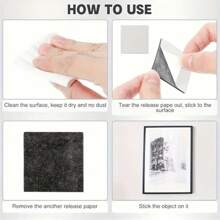 100/50/30/10pcs Double-Sided Foam Adhesive Pads, Home Adhesive Pads, Strong Foam Double-Sided Tape, Round/Square Sponge Glue For Decorations Back To School