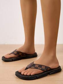 Men's Flip Flops Sandals, Non-Slip & Odor Resistant, Suitable For Teen Summer Casual, Outdoor Athletic, Vacation Travel, Graduation Gifts, Birthday Outfits