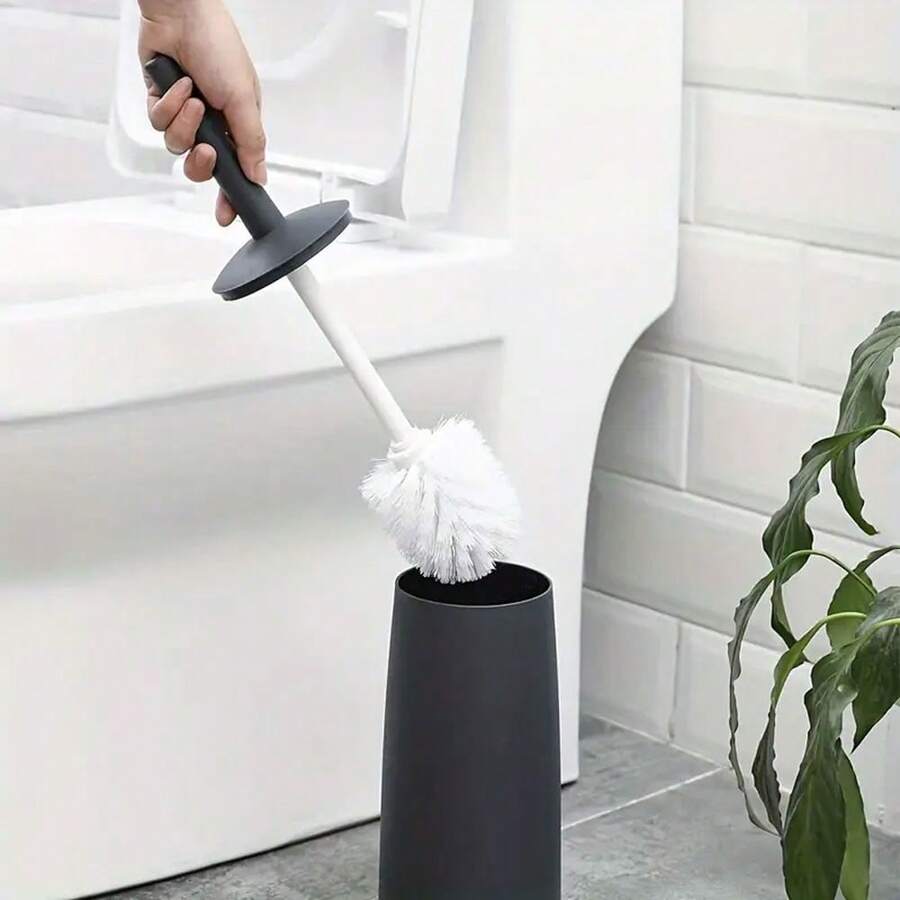 1 Bộ chổi vệ sinh bồn cầu Châu Âu Bộ chổi vệ sinh bồn cầu cán dài chống bắn nước Bàn chải vệ sinh bồn cầu Bàn chải vệ sinh bồn cầu, Đồ dùng vệ sinh, Đồ dùng vệ sinh gia dụng, Trang trí phòng, Thích hợp cho nhà bếp, nhà hàng, tiệc tùng, tụ họp, quà tặng gia đình, tiệc Giáng sinh - Nhiều màu - Xem 1
