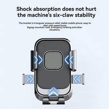 حاملة هاتف دراجة نارية/دراجة هوائية مقاومة للصدمات 2 قطعة/قطعة واحدة ، حامل هاتف على مقود الدراجة أو المرآة الخلفية للتنقل والملاحة في الهواء الطلق - متعدد الألوان - مشاهدة 8