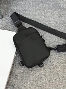 Mini Men Minimalist Sling Bag Chest Bag Fanny Pack Bum Bag Waist Bag For Travel Sport Valentines Gift Dad Father Gift Summer College Bag Freshman For Books Multi-Functional Dorm Christmas Bag Winter Christmas Gifts Bag Vacation Gifts Side Bags Satchel Bag Leather Bag Hobo Bag Gifts Travel Essentials Back To School The Sporty Life Bag Pack Belt Bag Spring School Supplies Small Bag For Men Body Bag For Men Running Accessories