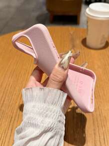 粉色简约皮革纹理纯色时尚手机壳,兼容 17 Pro Max/17 Pro/17 Air/17/16 Pro Max/16 Pro/16/16 Plus/16e/15/15 Pro Max/15 Pro/15 Plus/11/12/13/14 Pro Max/XS/XR/11 Pro/11 Pro Max/12 Pro/12 Pro Max/13 Pro/13 Pro Max/7 Plus/14 Pro/14 Pro Max/14 Plus/7 Plus/8 Plus/8/SE2,创意设计,男女皆宜,春季生日礼物之选。 - 粉色 - 查看 11